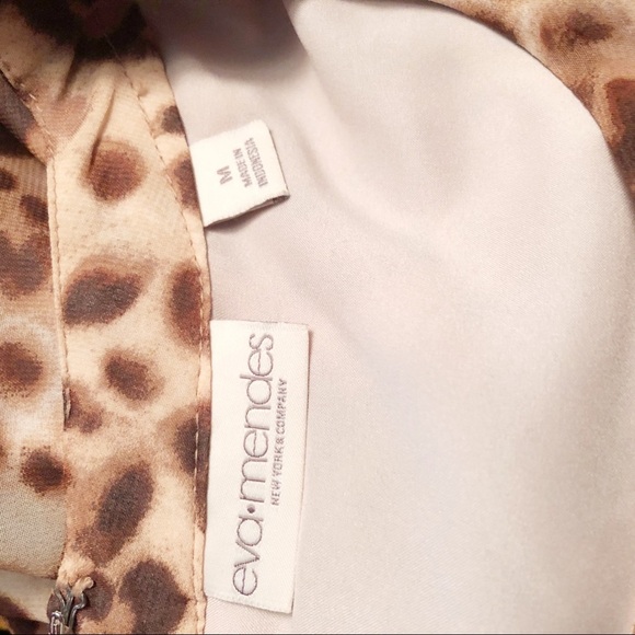 Eva Mendez for NY & Co Brown Leopard Dress - Picture 5 of 5